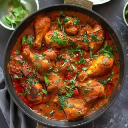 Chicken Curry 3 pc with allu